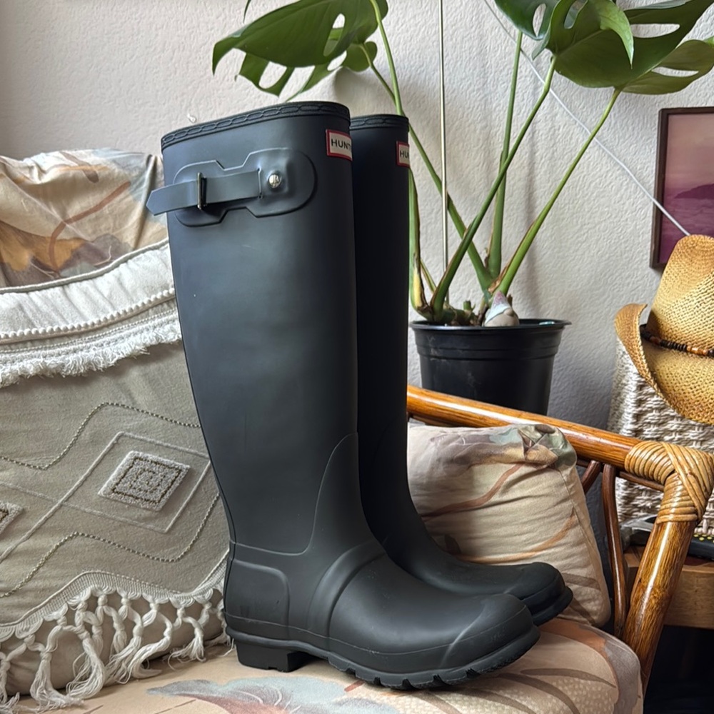 Hunter Classic Black Waterproof Boots